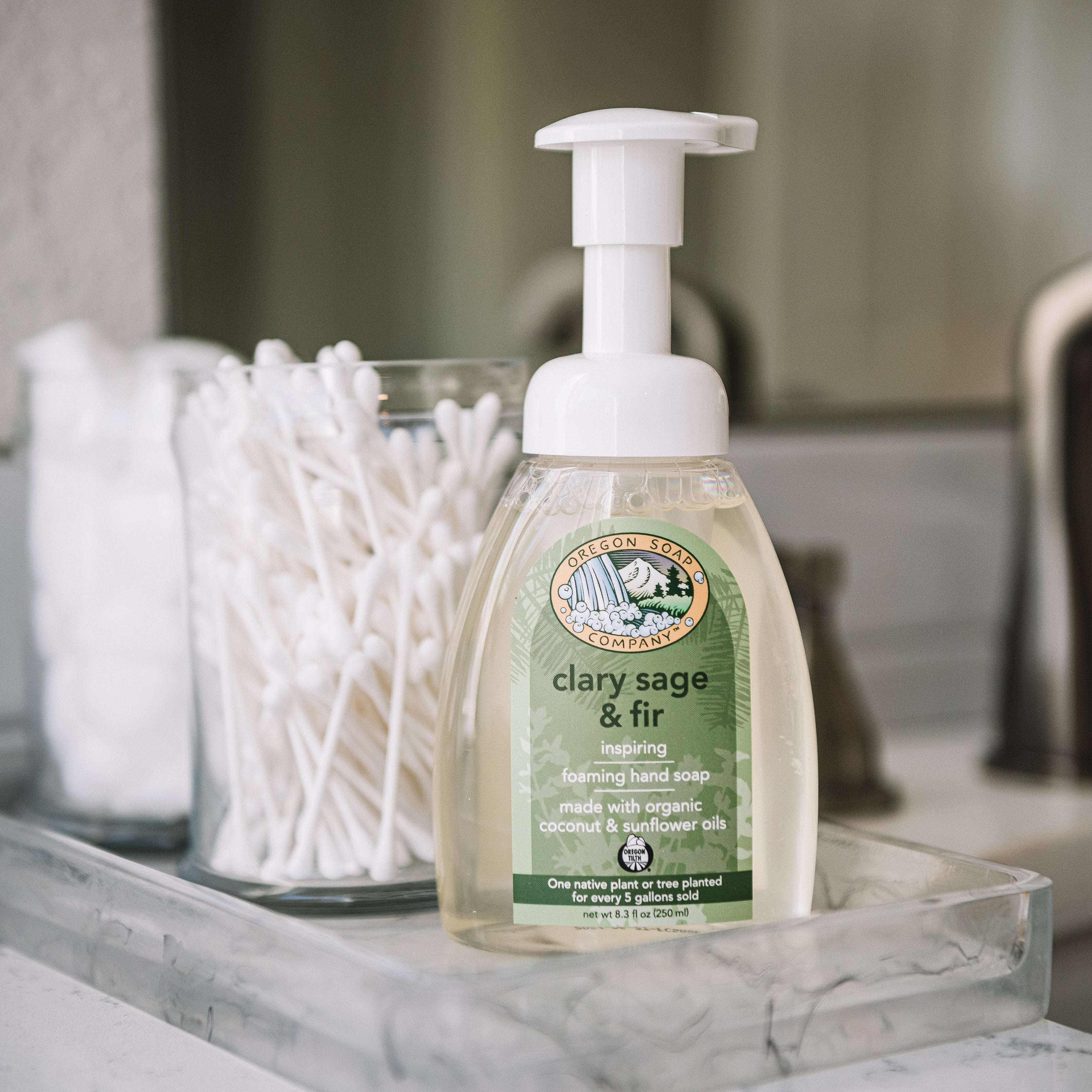 Clary Sage & Fir Foaming All Natural Organic Hand Wash