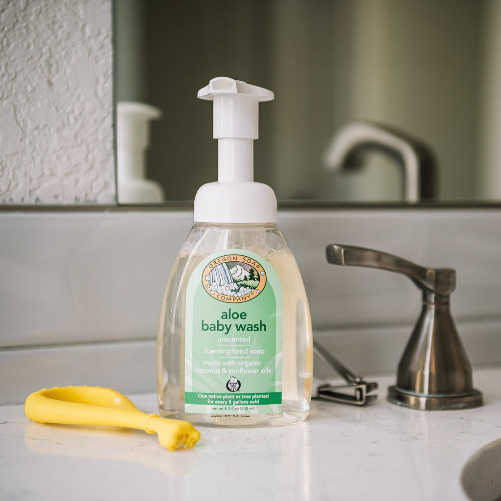 Aloe Baby Wash Foaming All Natural Organic Hand Wash