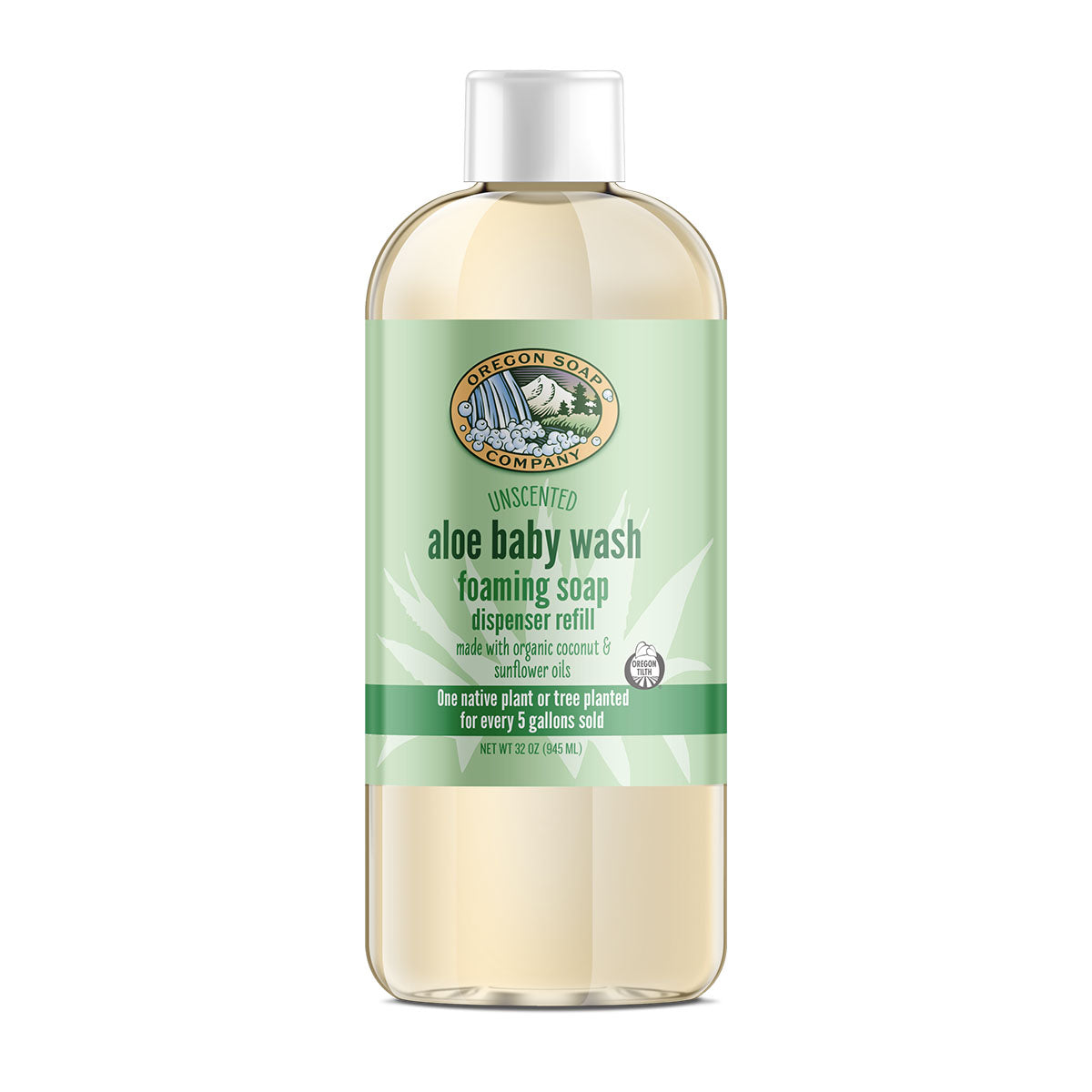 Aloe Baby Wash Foaming All Natural Organic Hand Wash