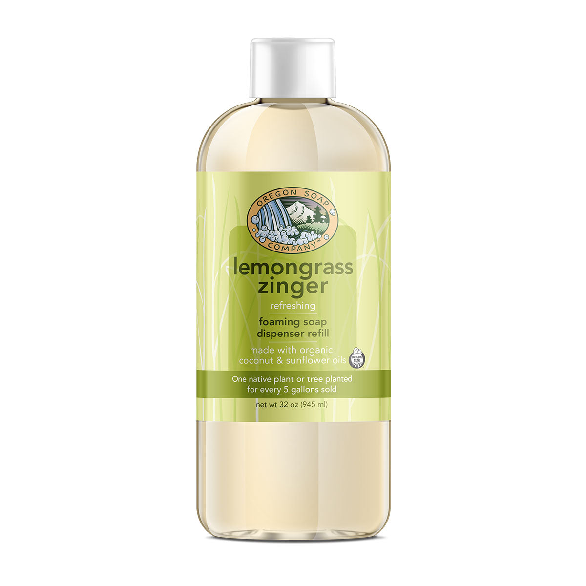 Lemongrass Zinger Foaming All Natural Organic Hand Wash
