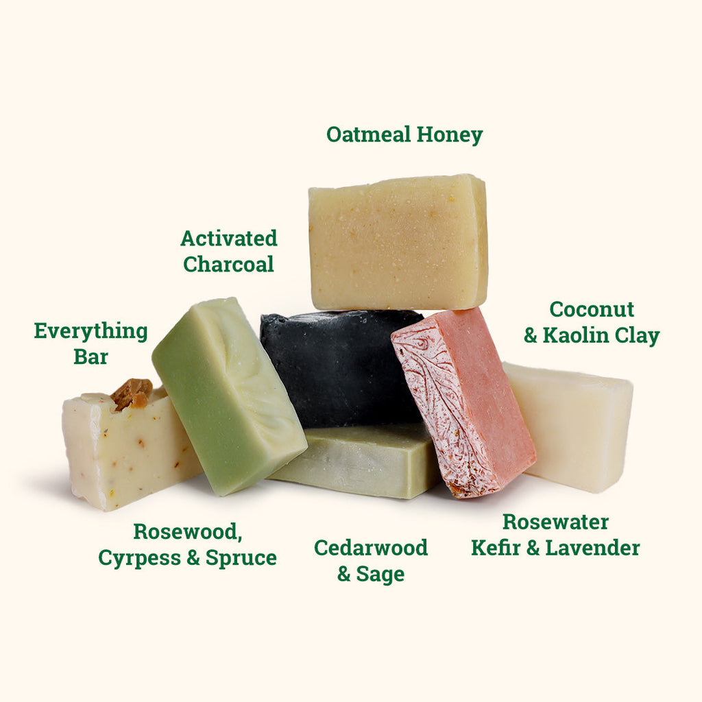 5 Bar Bundle (includes ONLY 5 Bar Soaps)