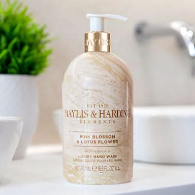 Baylis & Harding Elements Pink Blossom & Lotus Flower Hand Wash 500ml