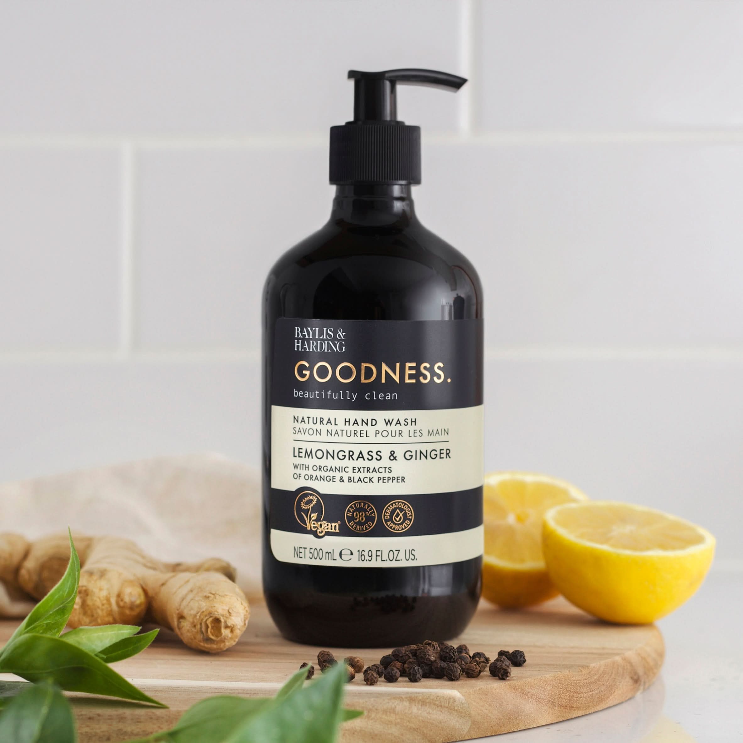 Baylis & Harding Goodness Lemongrass & Ginger Hand Wash 500ml