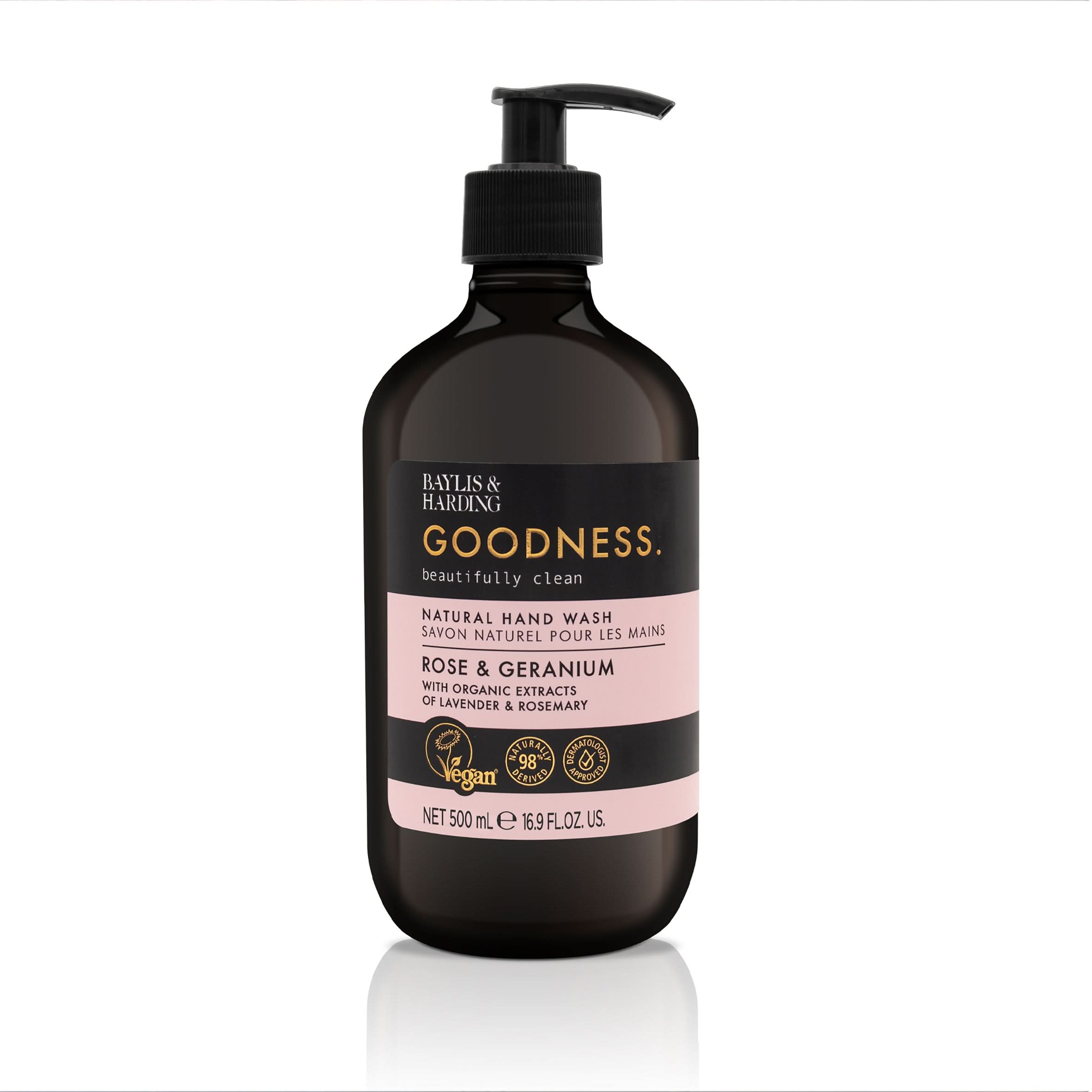 Baylis & Harding Goodness Rose & Geranium Hand Wash 500ml