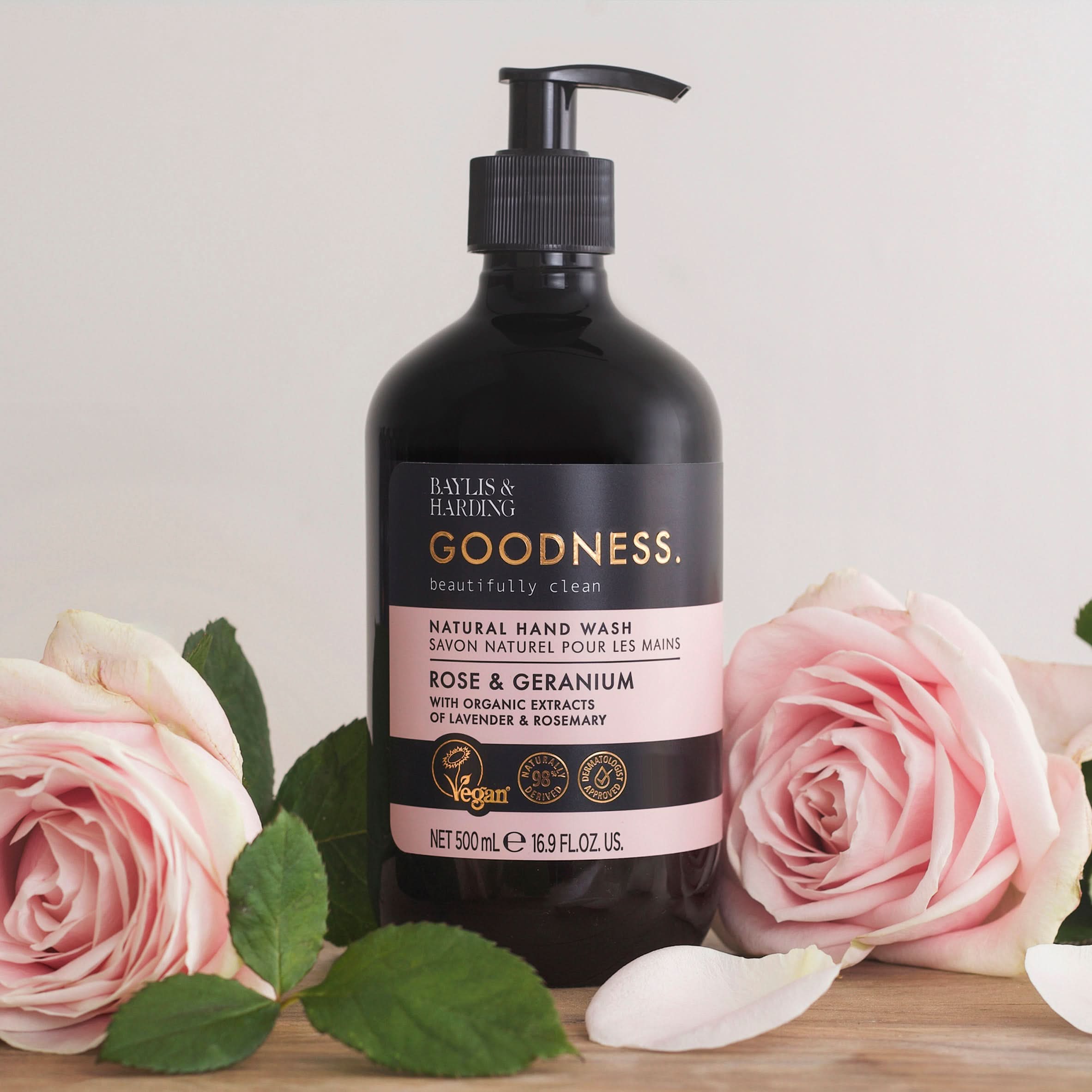 Baylis & Harding Goodness Rose & Geranium Hand Wash 500ml
