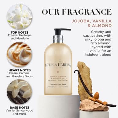 Baylis & Harding Jojoba, Vanilla & Almond Oil Hand Wash 500ml