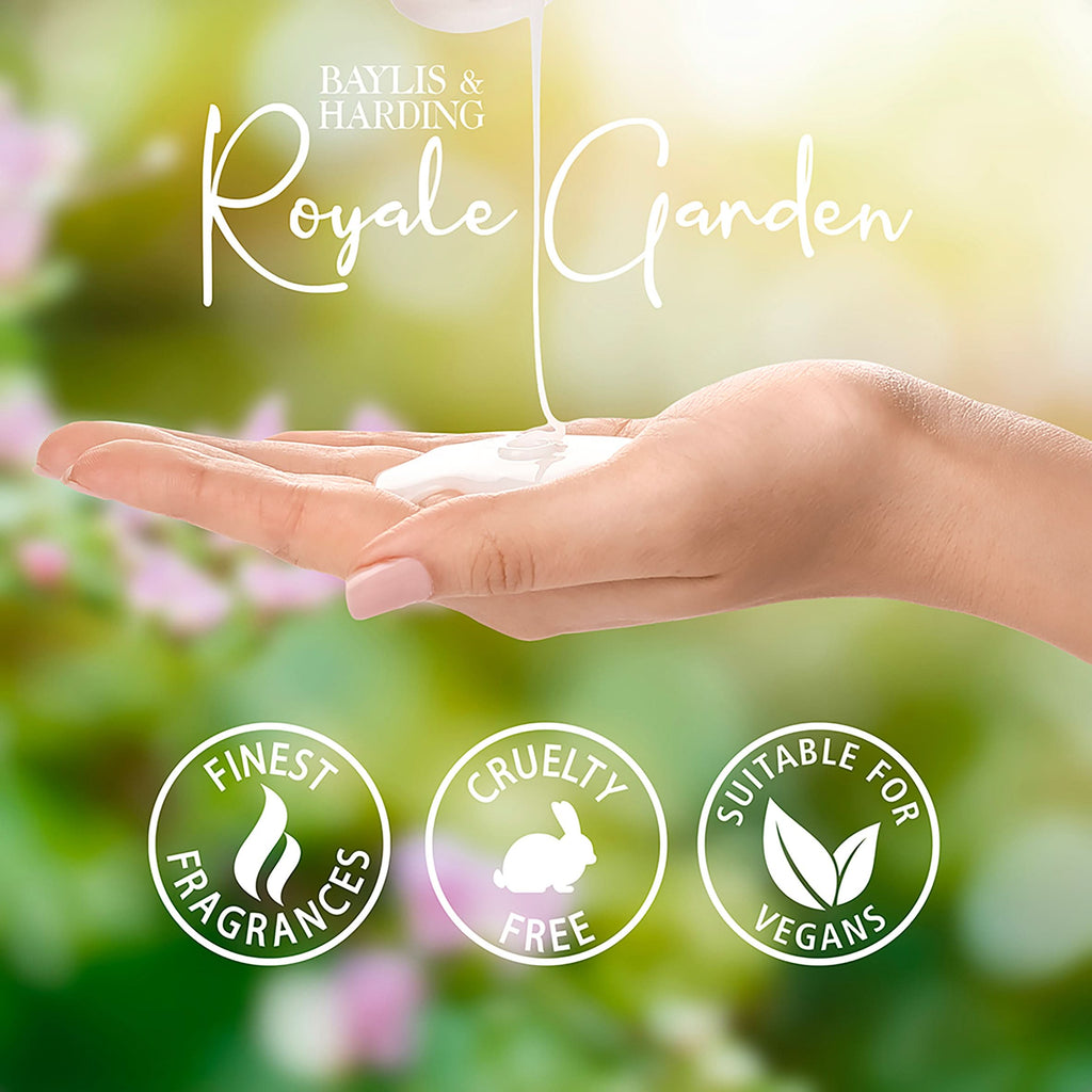 Baylis & Harding Royale Garden Peach Peony & Jasmine Hand Wash 500ml