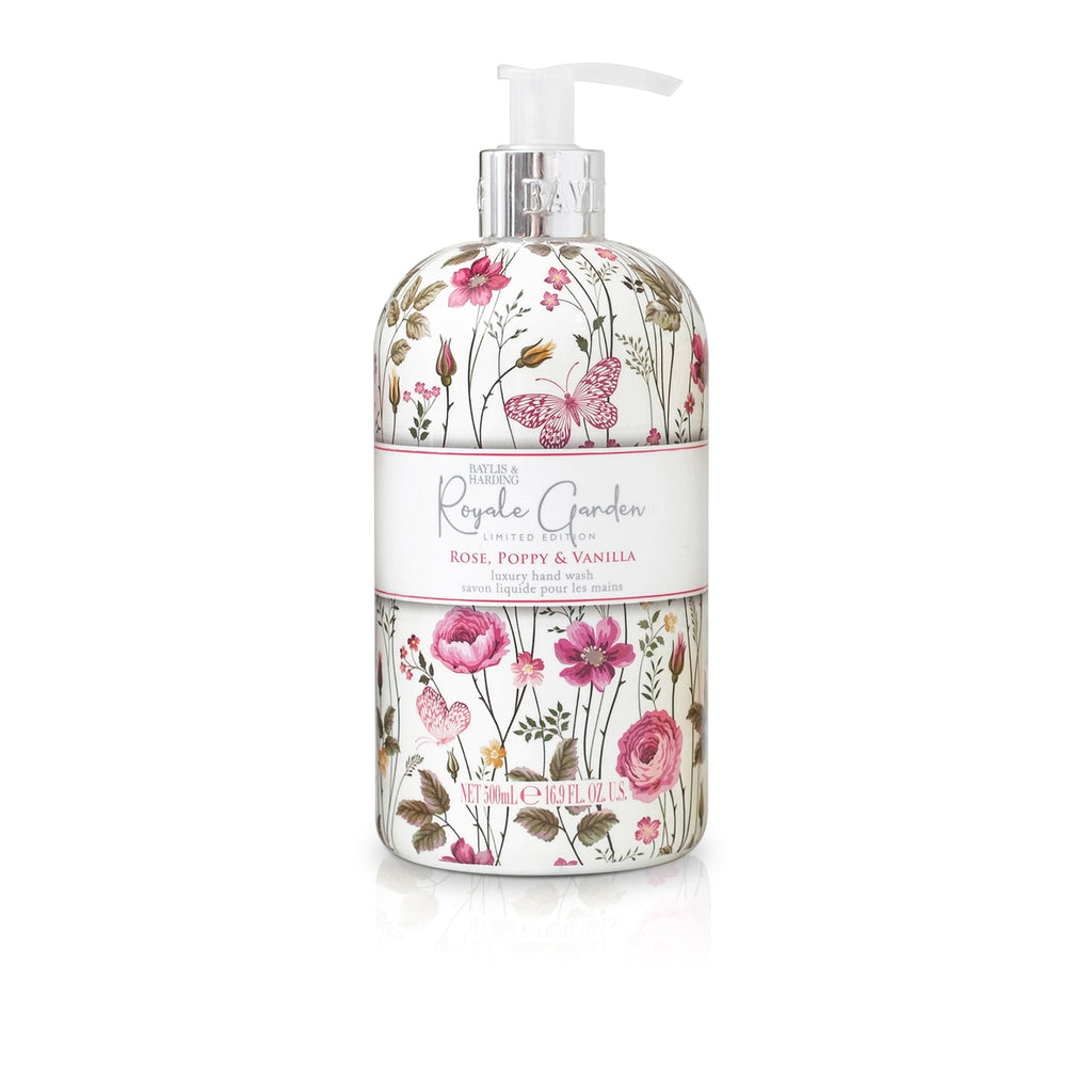 Baylis & Harding Royale Garden Rose, Poppy & Vanilla Hand Wash 500ml