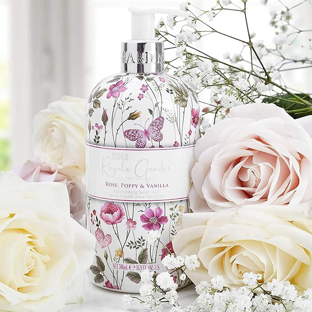 Baylis & Harding Royale Garden Rose, Poppy & Vanilla Hand Wash 500ml