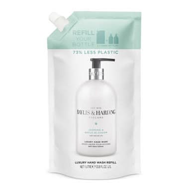 Baylis & Harding Signature Jasmine & Apple Blossom Anti-Bacterial Hand Wash 1 Litre Refill