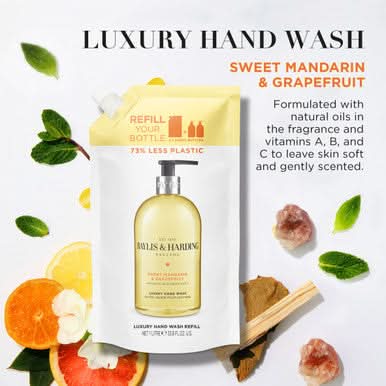 Baylis & Harding Signature Sweet Mandarin & Grapefruit Hand Wash 1 Litre Refill