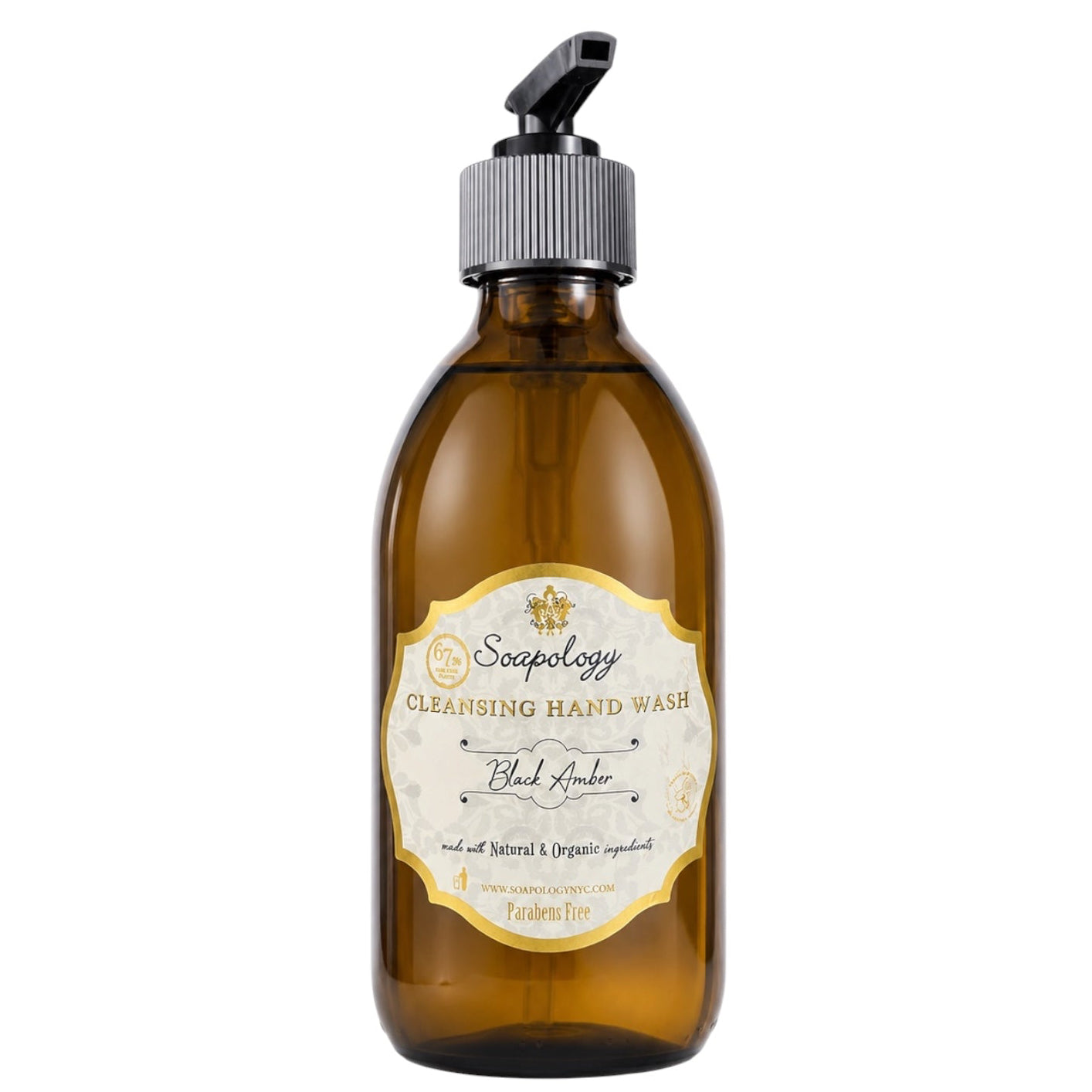 Cleansing Hand Wash - Black Amber 6 oz