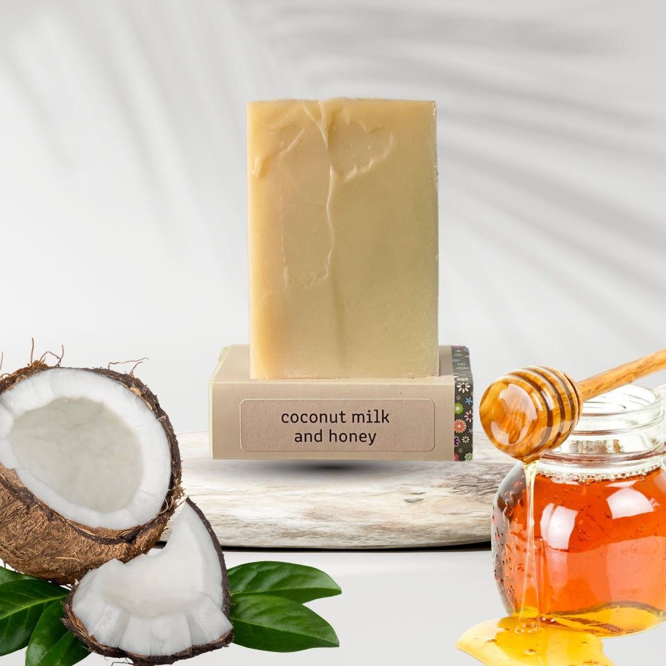 Coconut Milk and Honey - Moisturising Soap and Shampoo Bar
