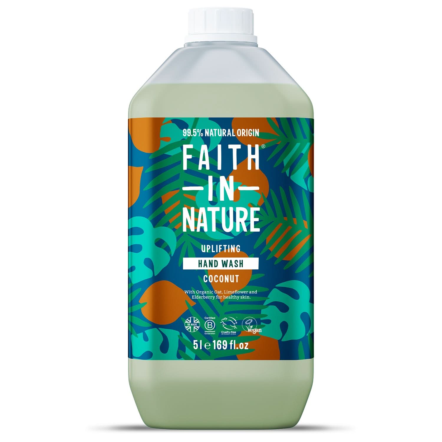 Faith In Nature Hand Wash Coconut 5L