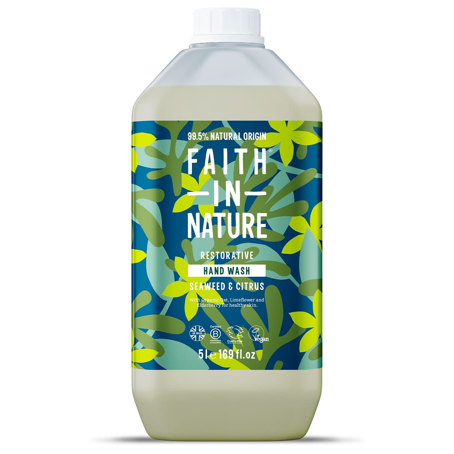 Faith In Nature Hand Wash Seaweed & Citrus 5L