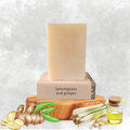 Lemongrass & Ginger Bar – Uplifting Soap and Shampoo Bar for Everyday Use