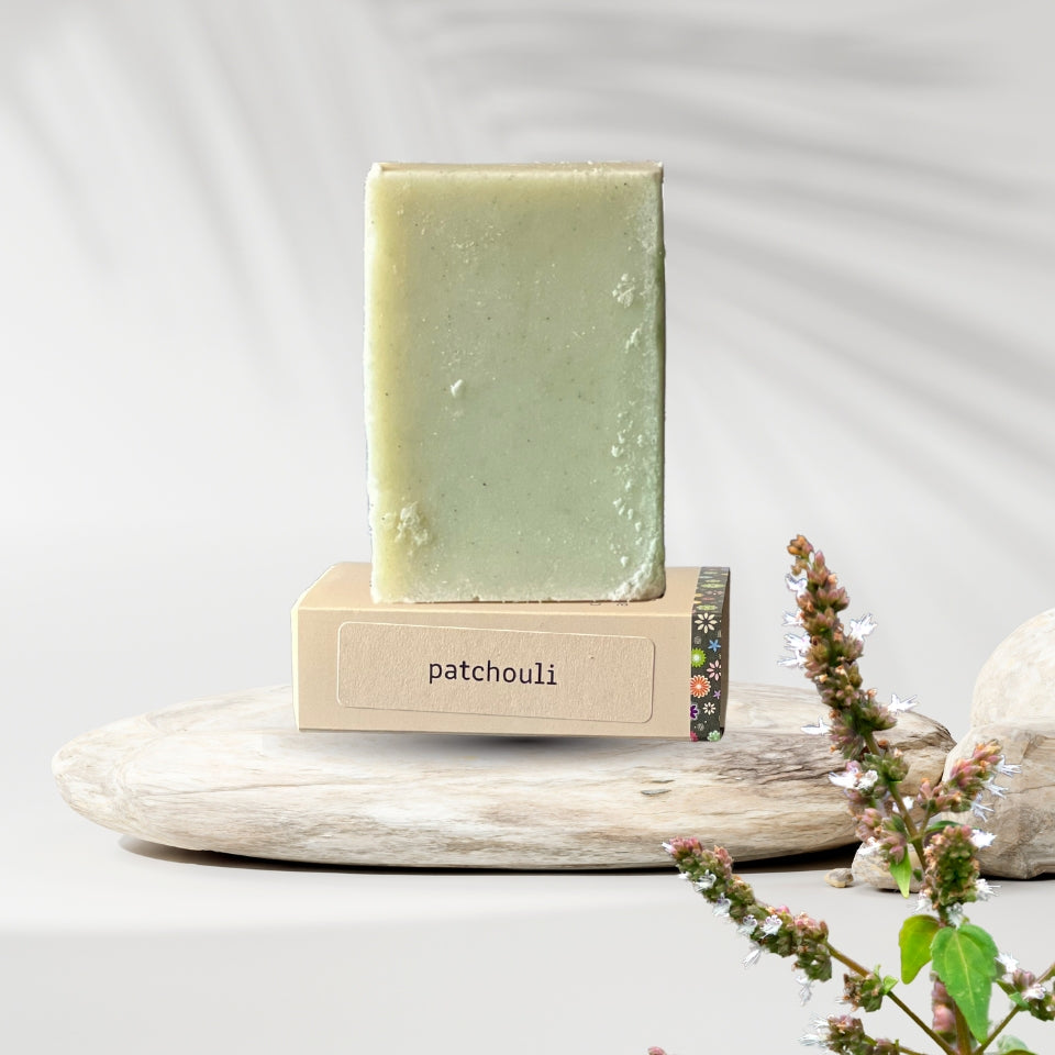 Patchouli Bar -  Earthy Soap & Solid Shampoo for Hair & Skin - back on 10th August