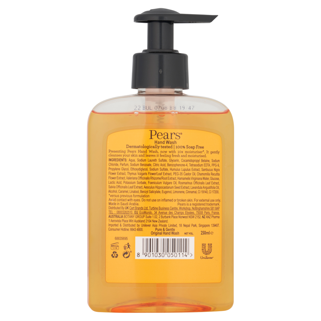 Pears Original Hand Wash 250ml