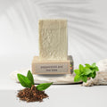 Peppermint & Tea Tree Salt Soap Bar – Clarifying Soap for Blemish-Prone & Oily Skin