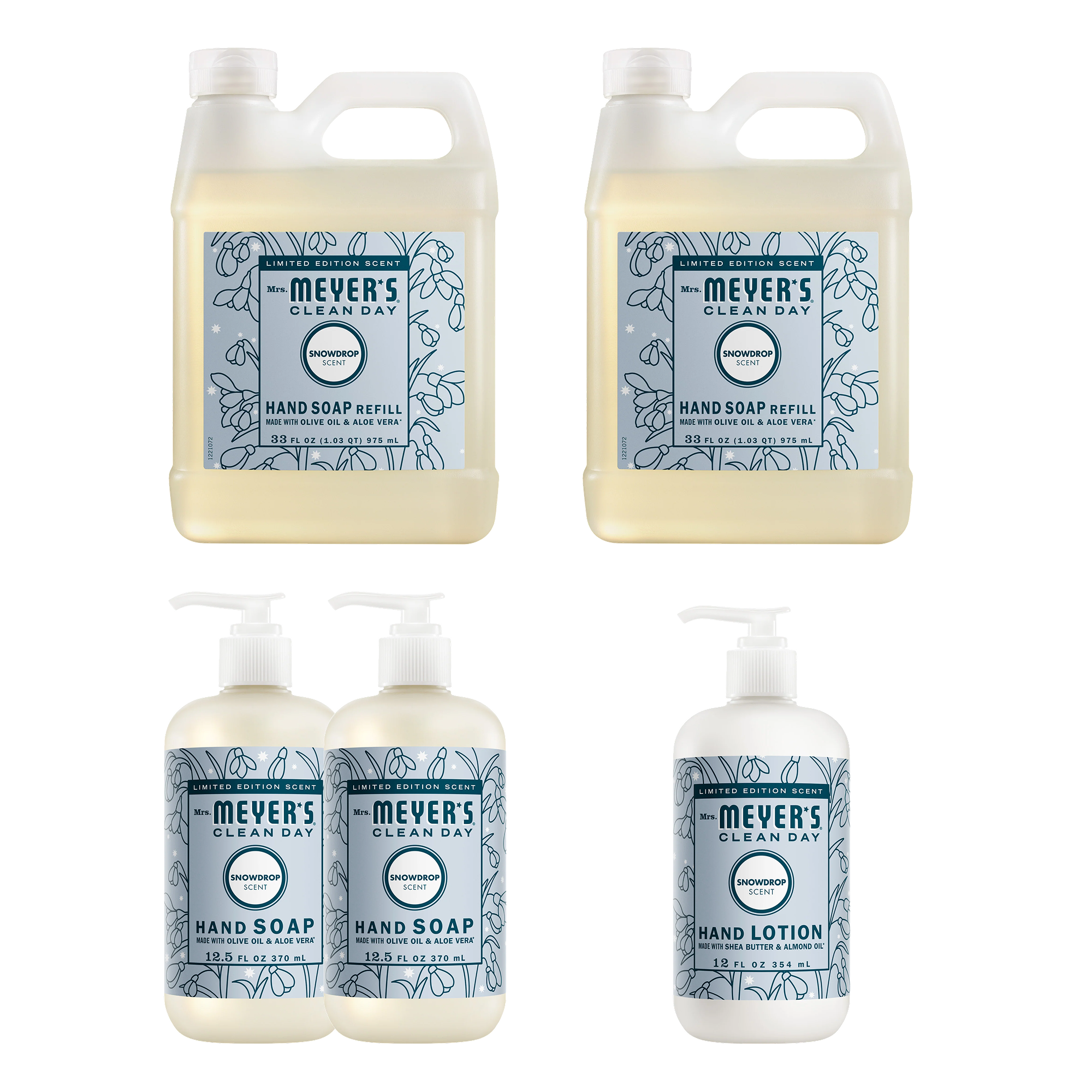 Snowdrop Hand Care Plus 5-Count Bundle