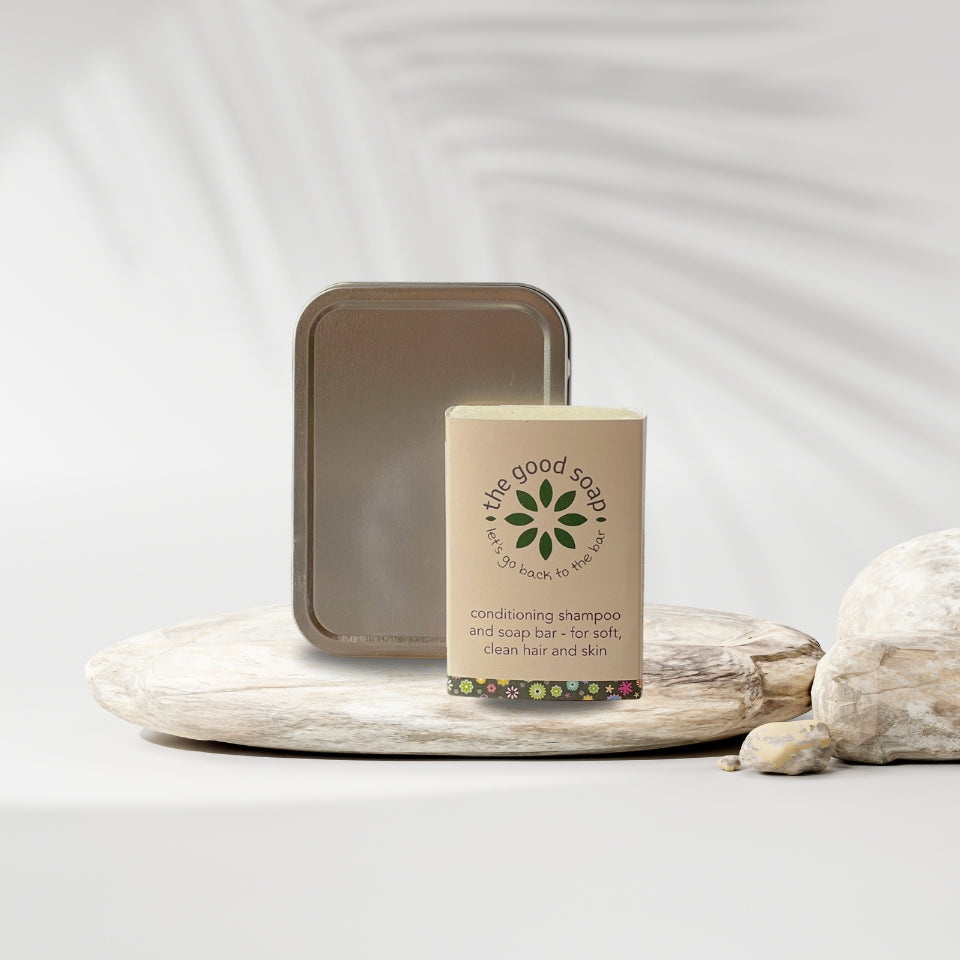 Soap Bar with Storage & Travel Tin