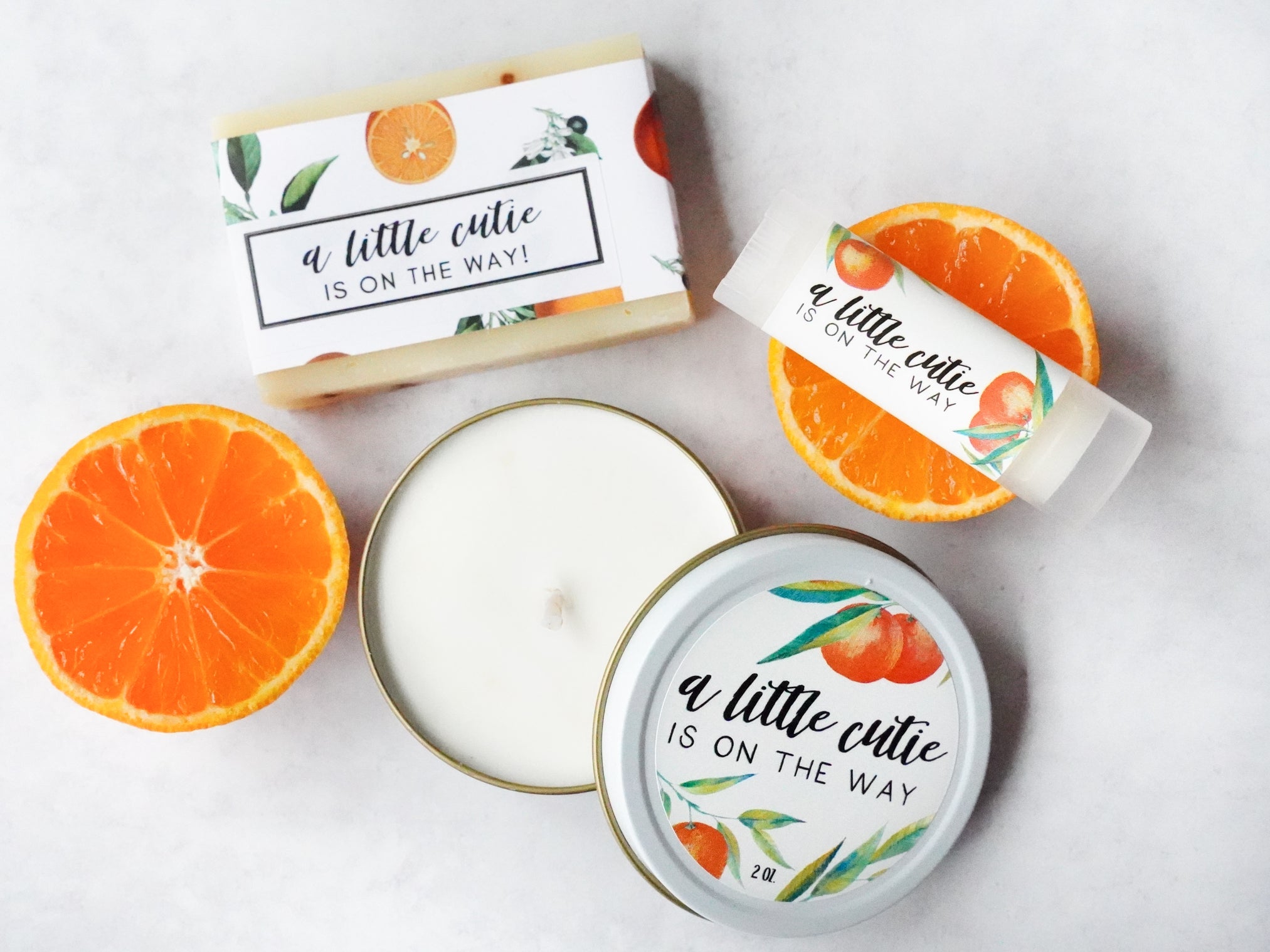 A Little Cutie is on the way - Favor Soap