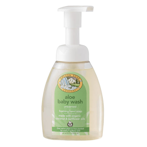Aloe Baby Wash Foaming All Natural Organic Hand Wash