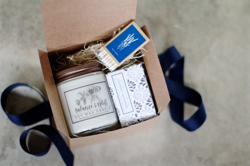 Aromatherapy Candle and Soap Gift Set