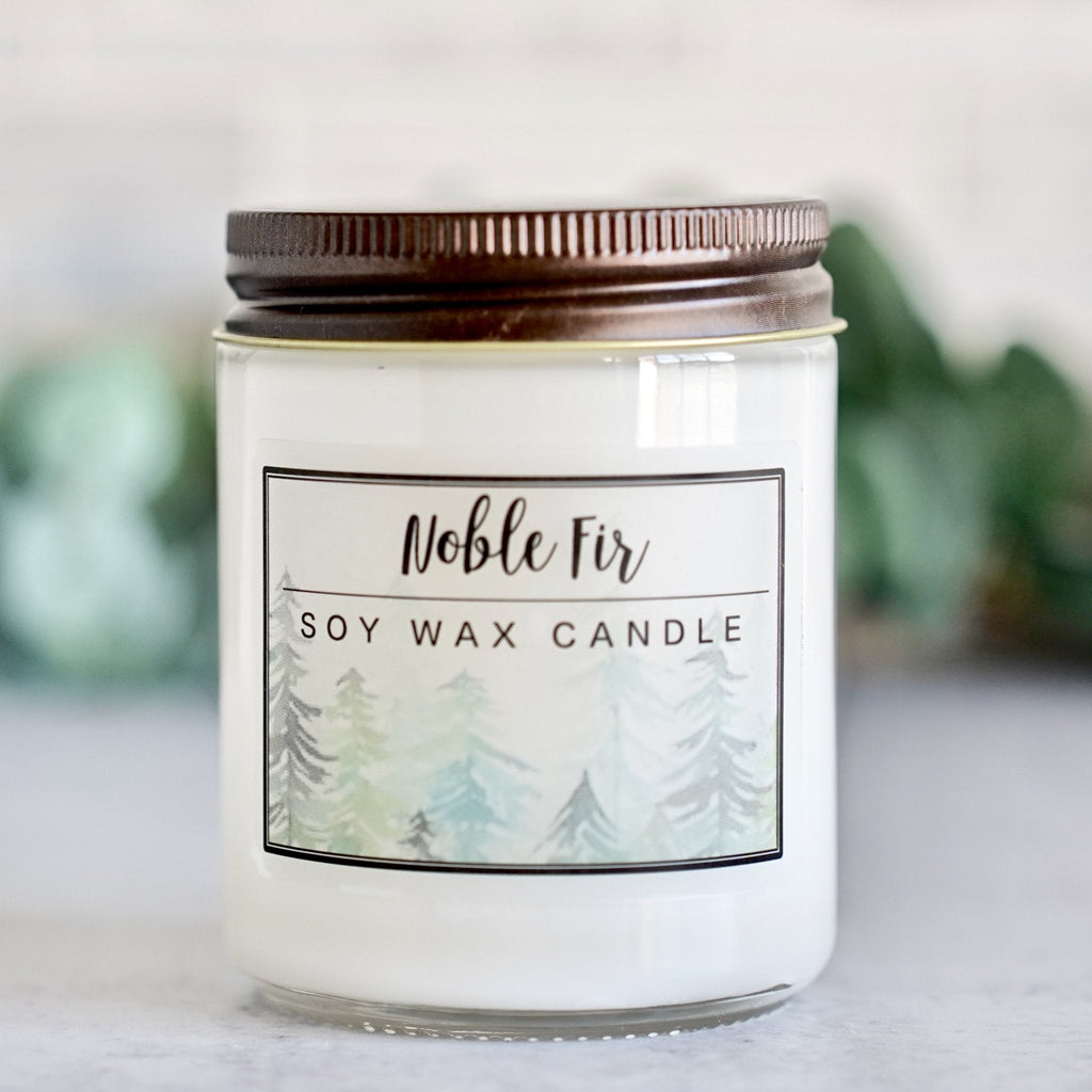 Winter Candle and Soap Gift Box