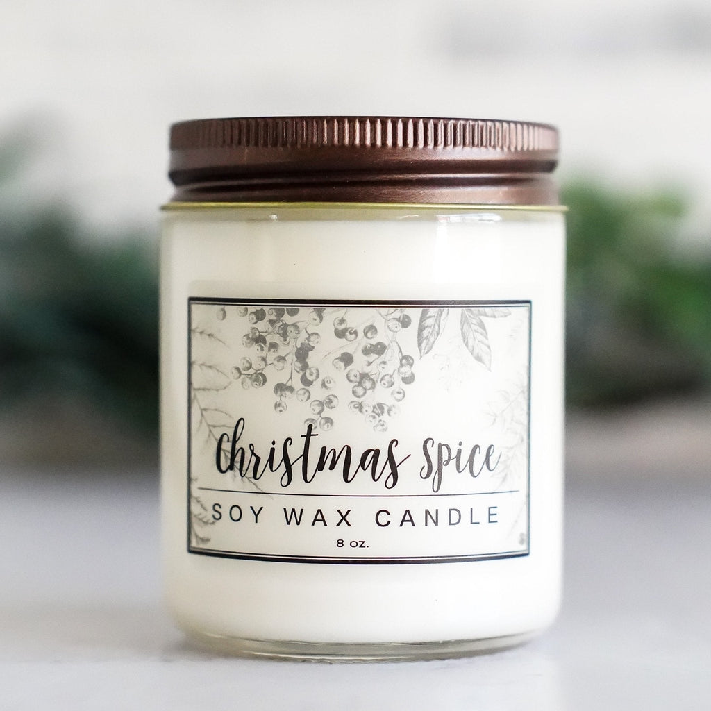 Winter Candle and Soap Gift Box