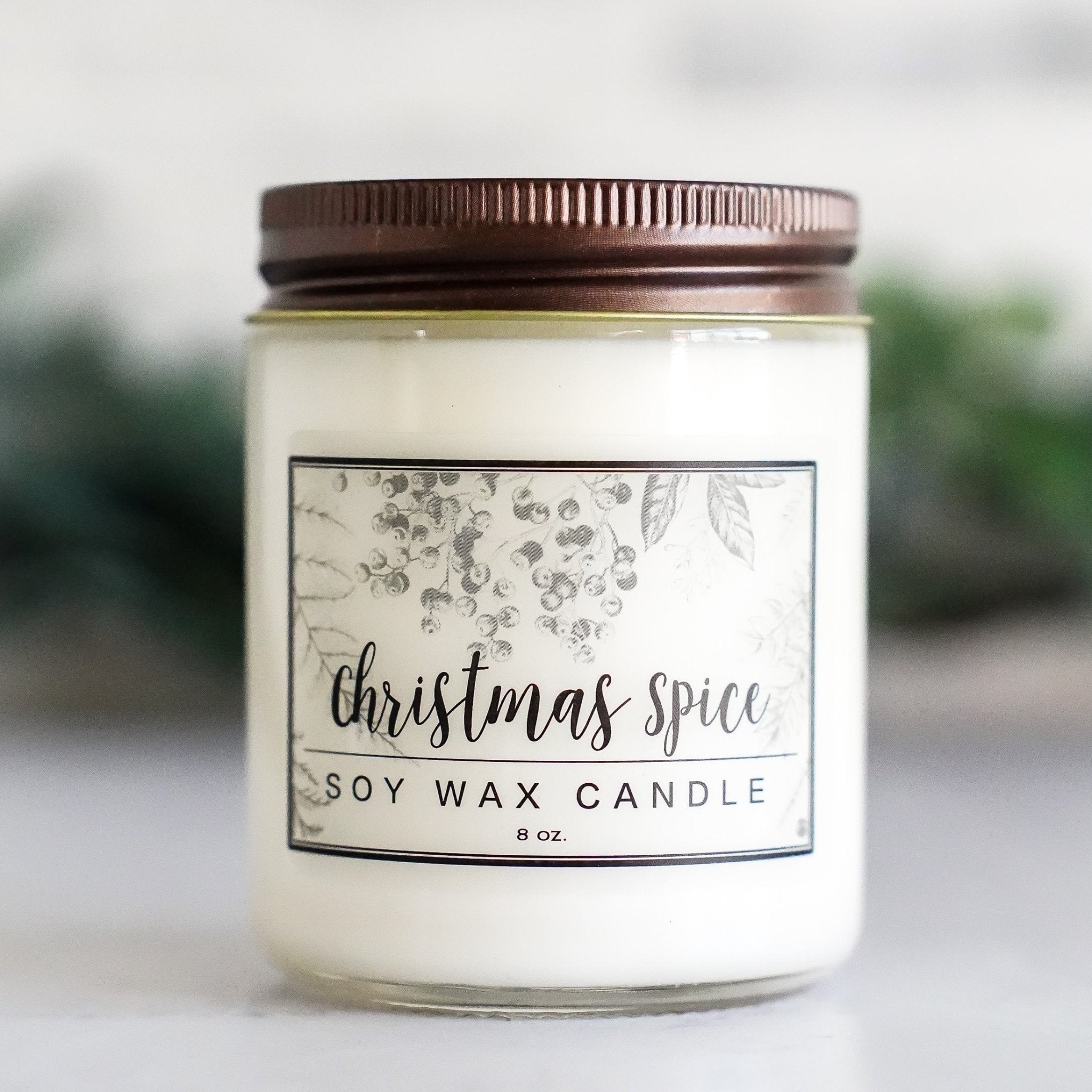 Winter Candle and Soap Gift Box