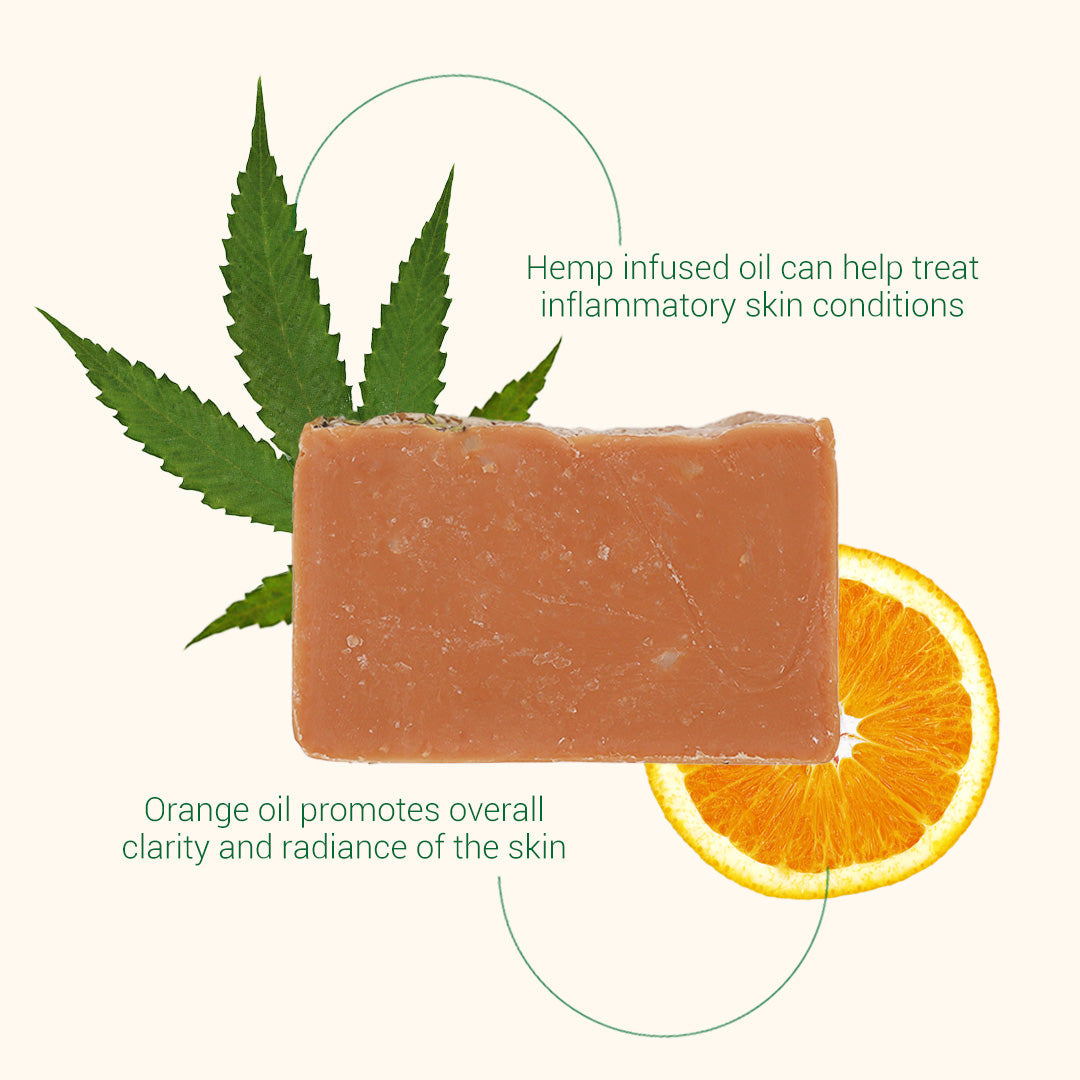 Citrus Hemp Bar Soap
