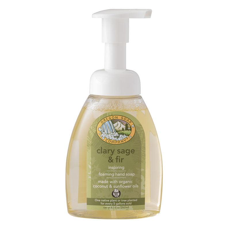 Clary Sage & Fir Foaming All Natural Organic Hand Wash
