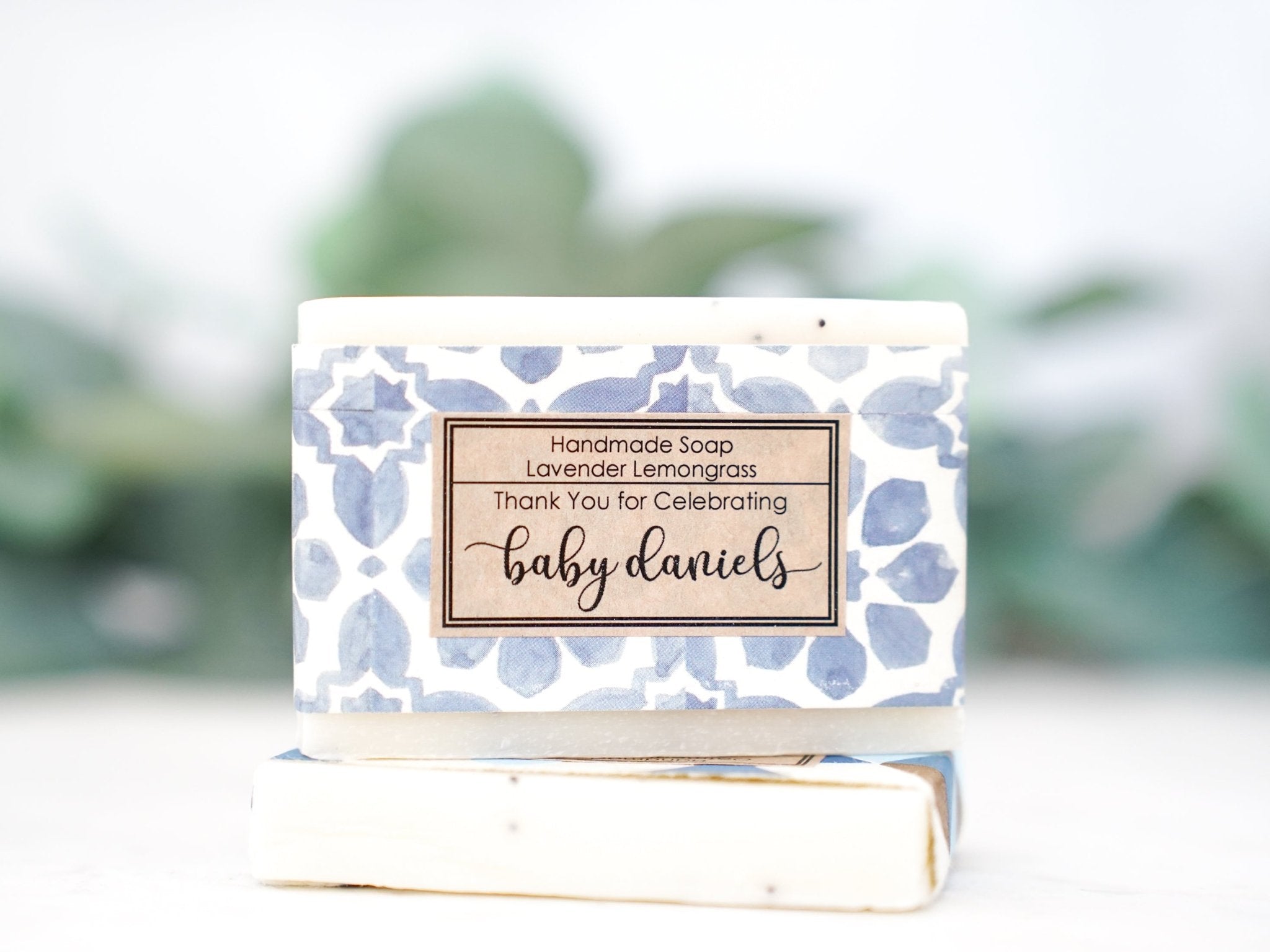 Custom Soap Favors for Shower