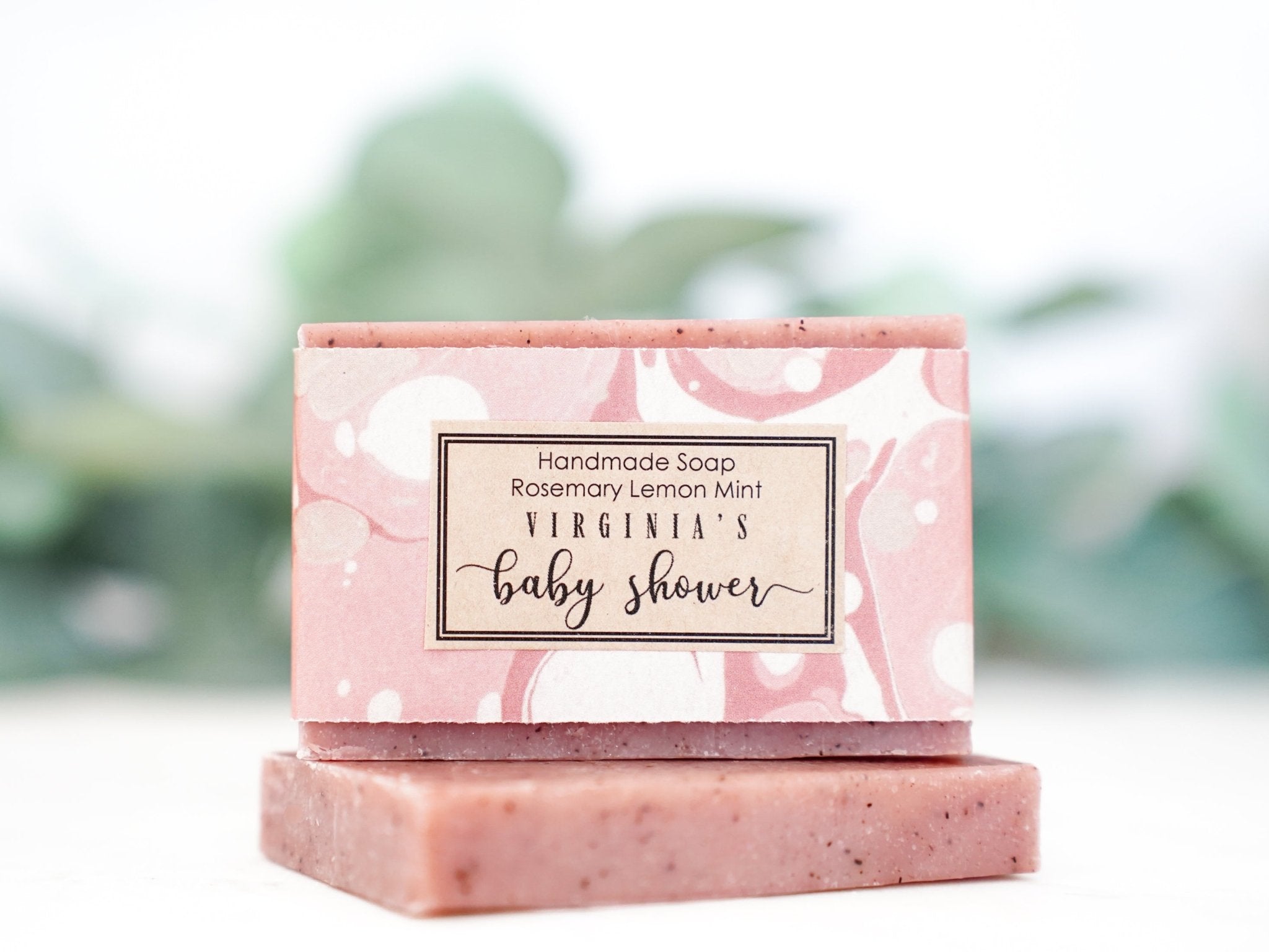 Custom Soap Favors for Shower