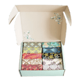 Gift Box of 10 Artisan Essential Oil Soaps - Handmade Natural Bar Soap