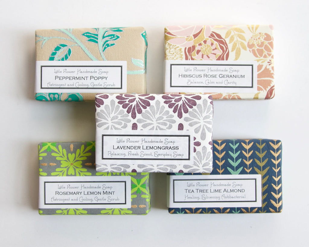 Gift Box of 5 Soaps - Handmade Soap gift set