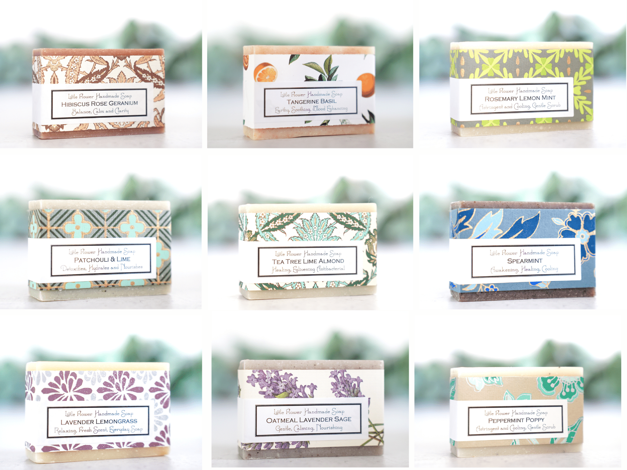 Handmade Soap - Set of 5 Bars