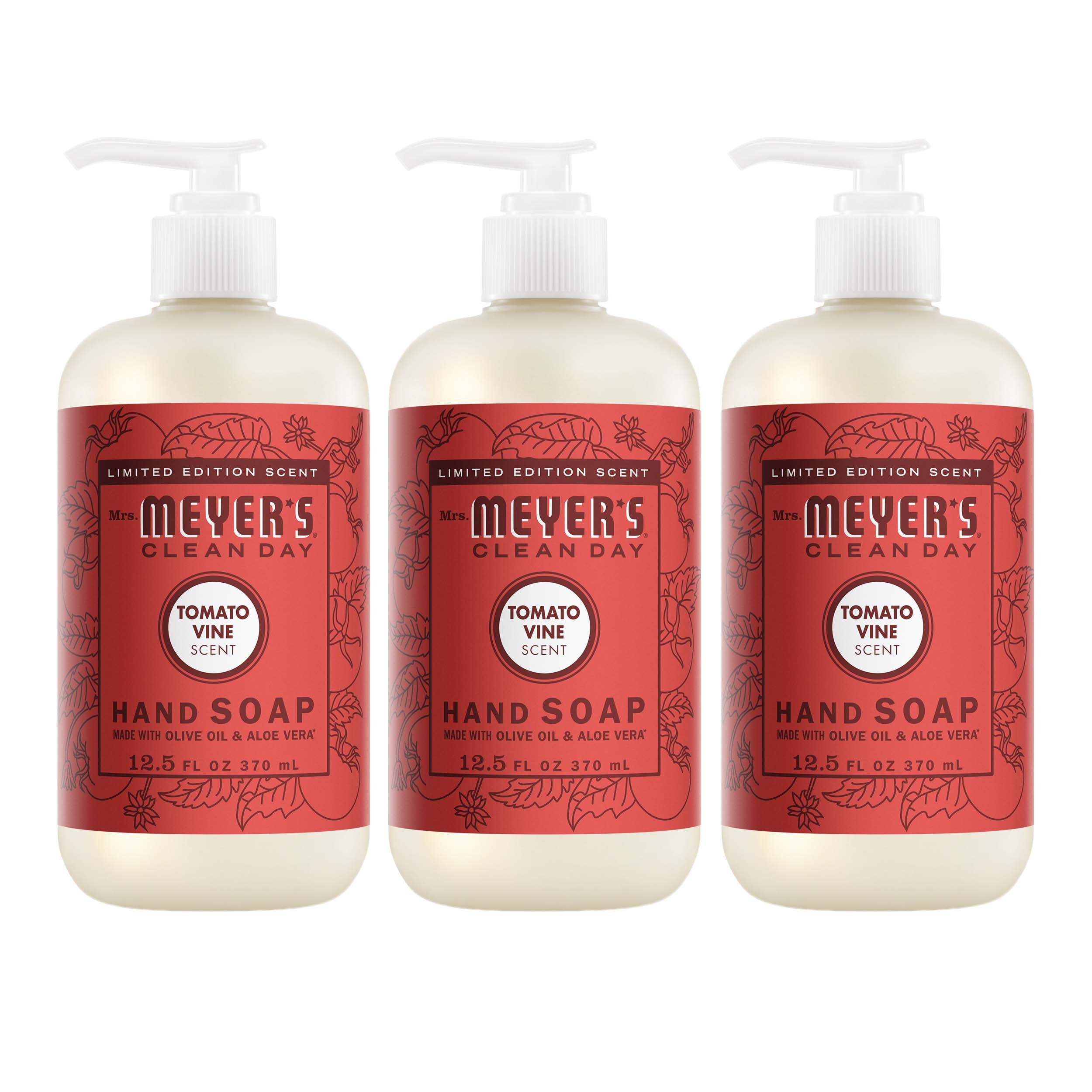 Tomato Vine Liquid Hand Soap 3-count Bundle