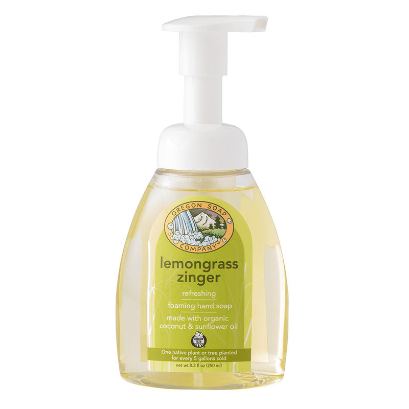Lemongrass Zinger Foaming All Natural Organic Hand Wash
