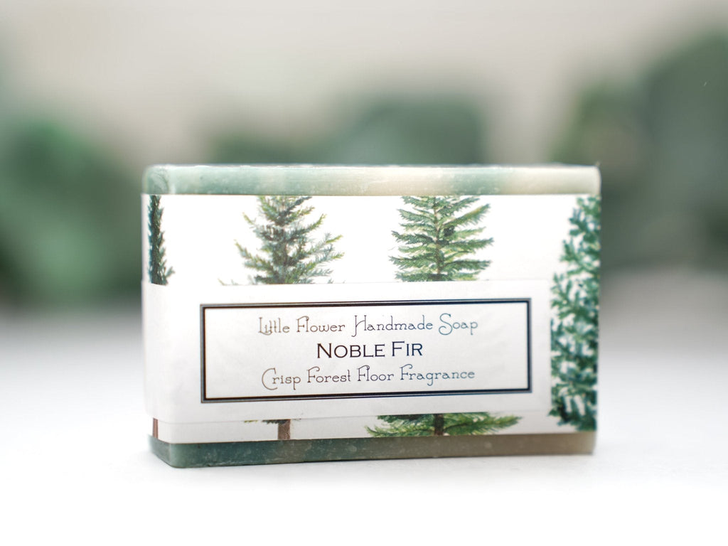 Noble Fir - Large Bar Soap 6oz - Little Flower Soap Co