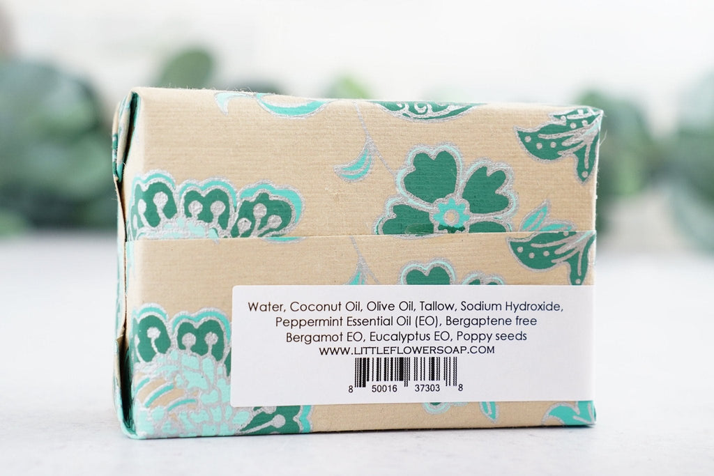 Peppermint Poppy - Large Bar Soap 6oz