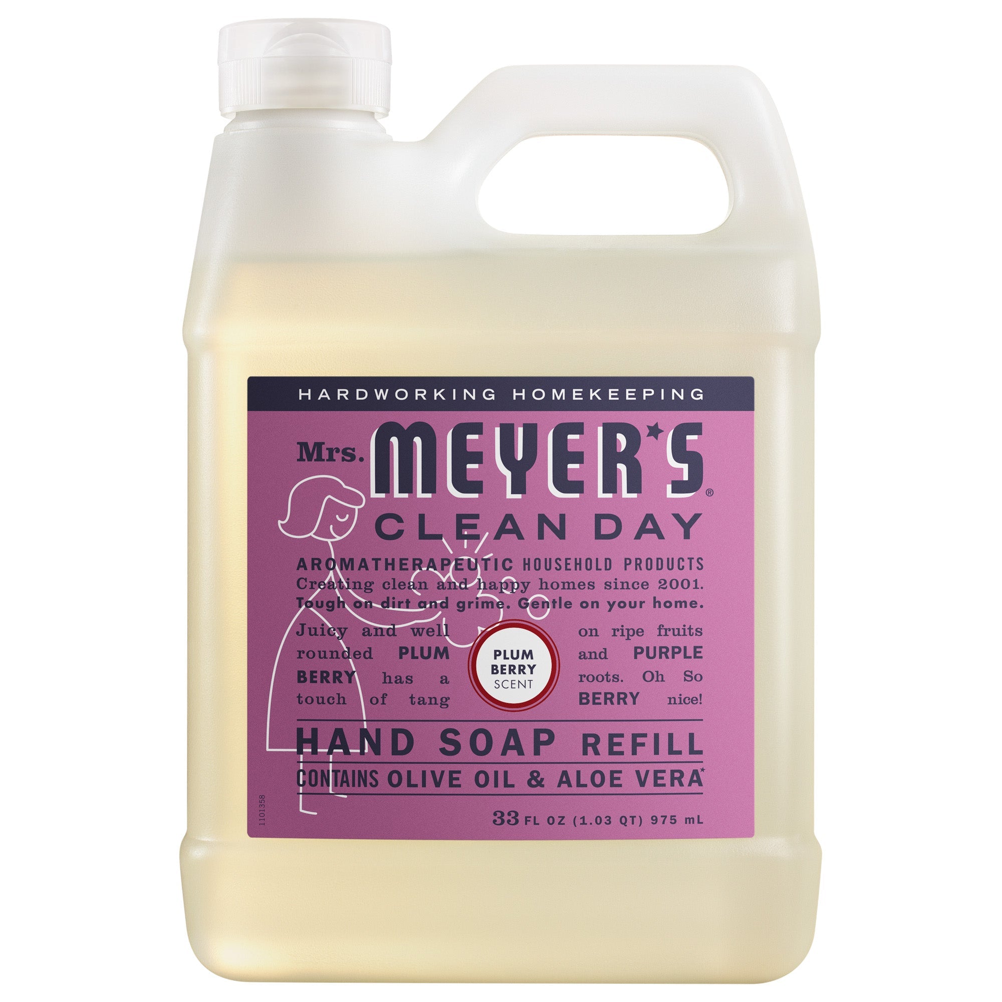 Plum Berry Liquid Hand Soap & Refill Set
