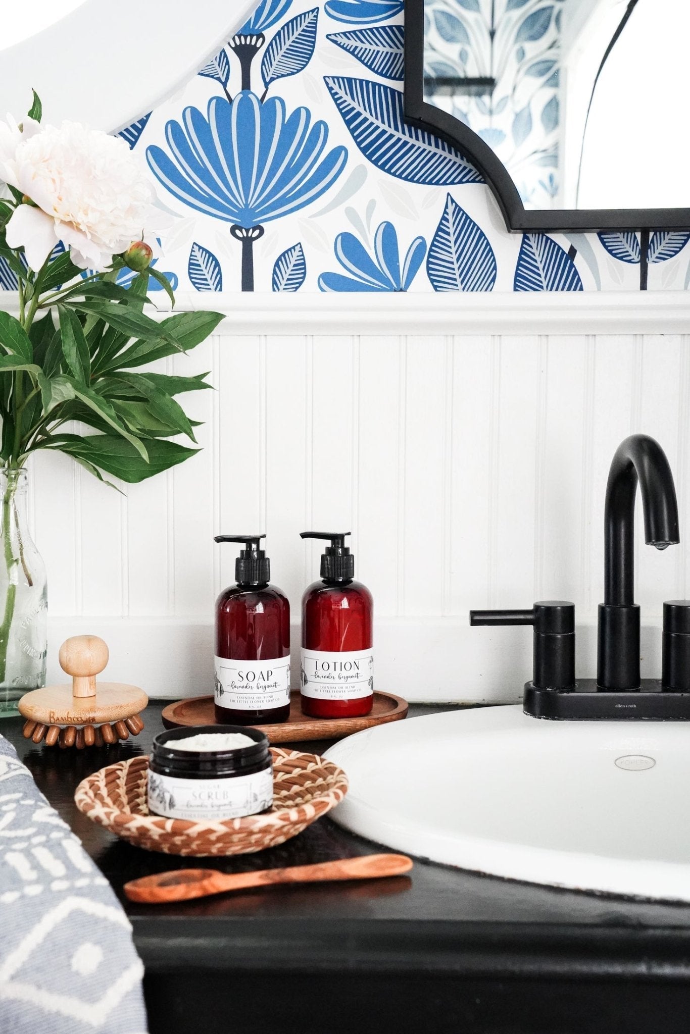 SET Liquid Hand Soap and Lotion - Lavender Bergamot