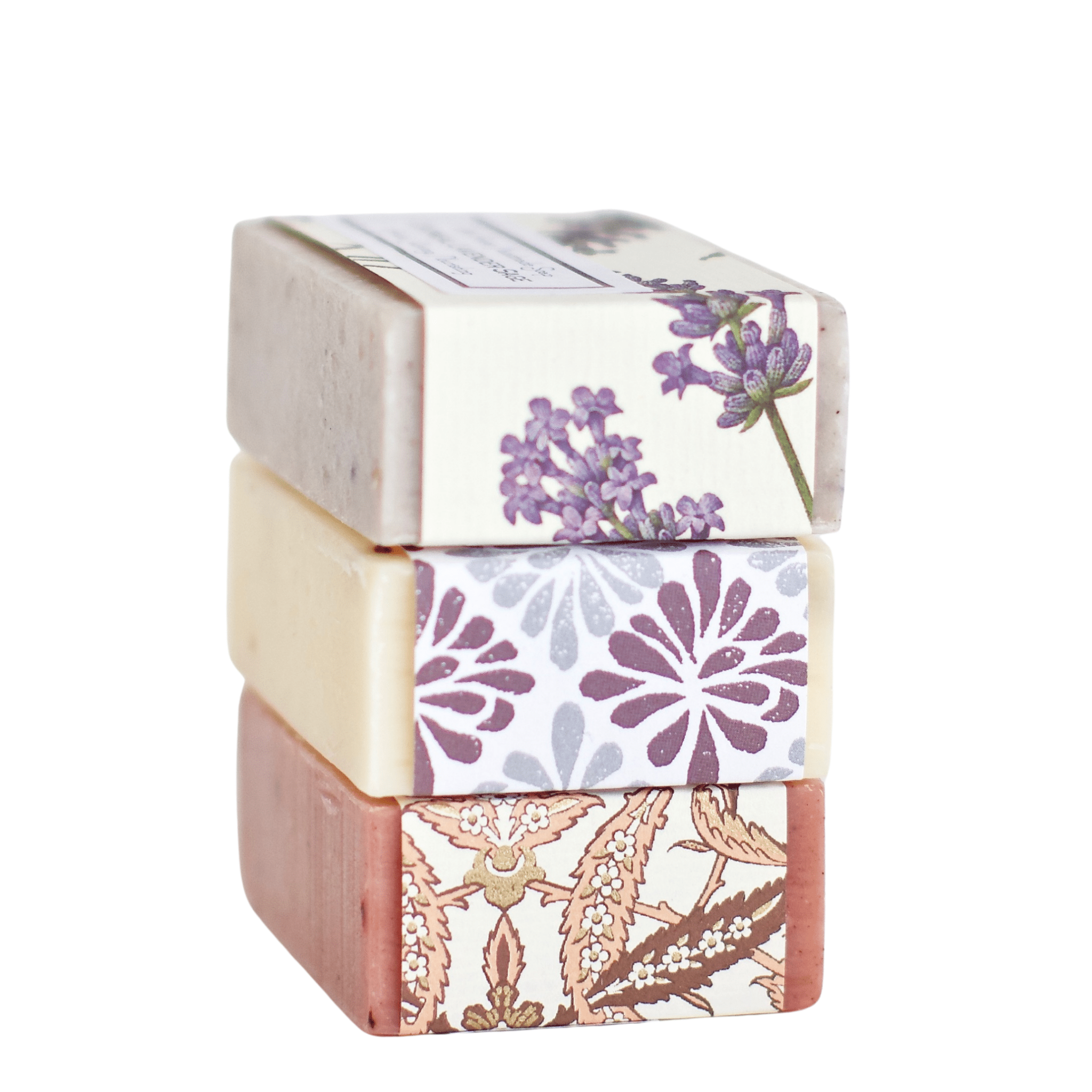 Set of 3 Bars Handmade Soaps for Bath or Sink Side