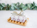 Simple Soap & Dish Gift Set - Bathroom Decor - Little Flower Soap Co