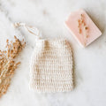 Sisal Soap Saver Bag - Exfoliating Soap Pouch