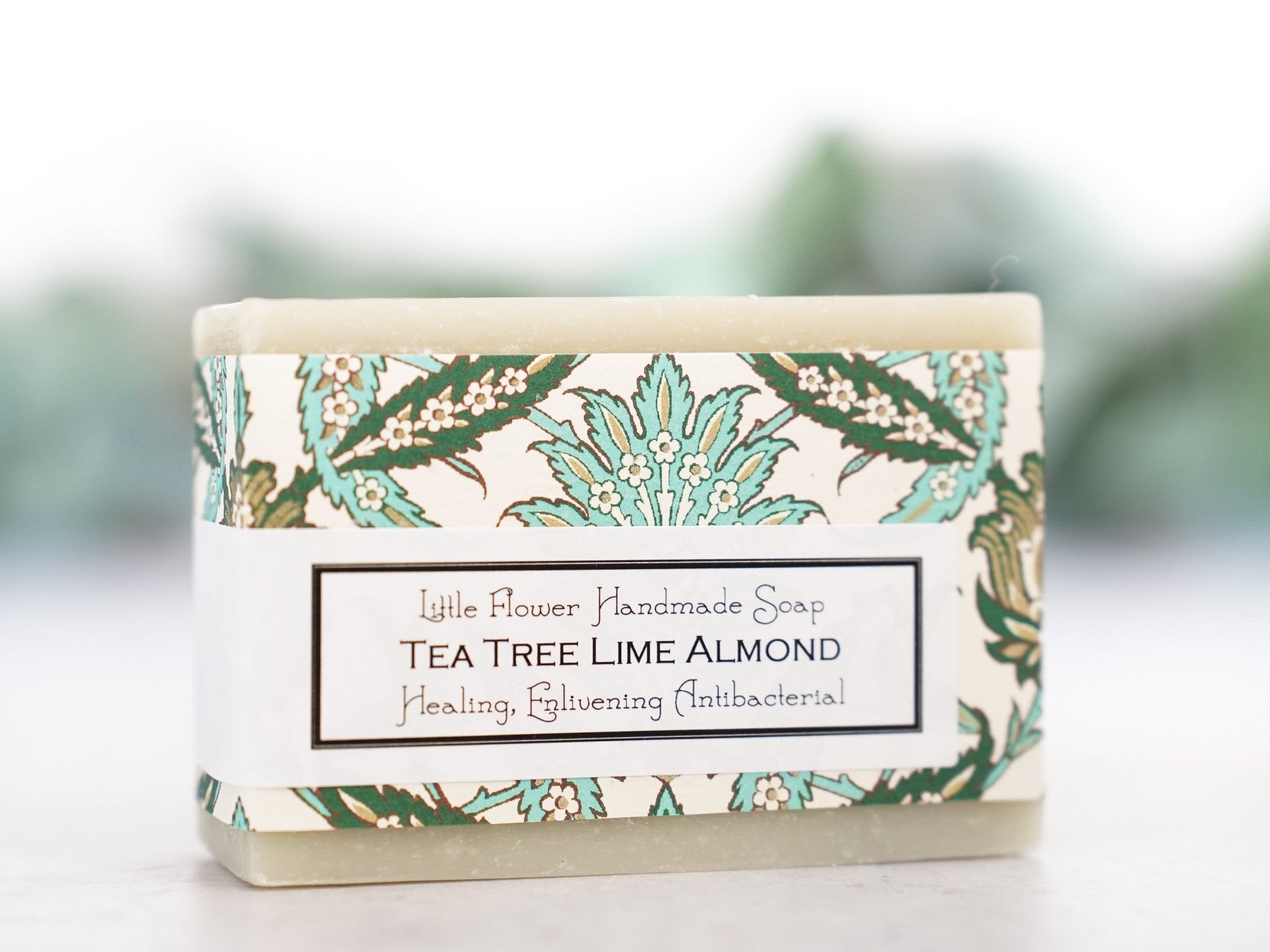 Tea Tree Lime Almond - Handmade Bar Soap