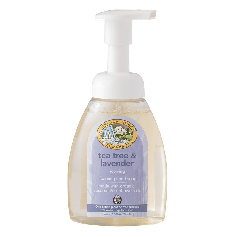 Tea Tree & Lavender Foaming All Natural Organic Hand Wash