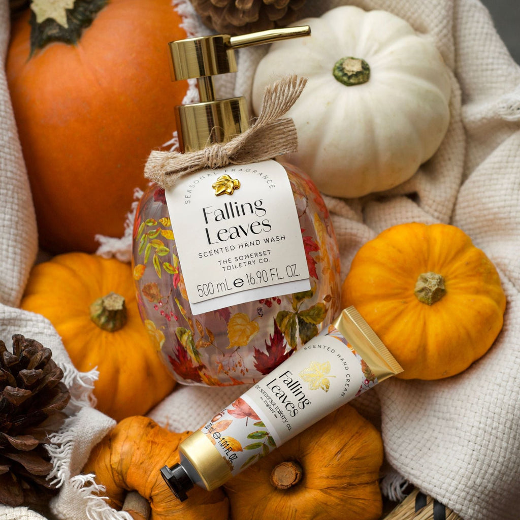 Falling Leaves Pattern Pumpkin Hand Wash 500ml